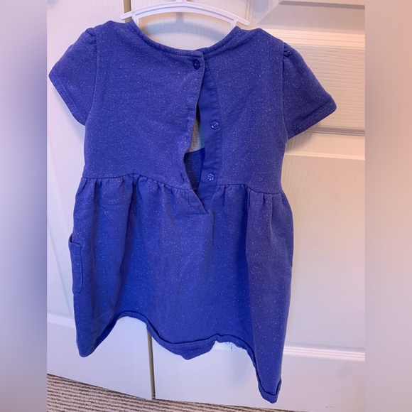 Gymboree blue sparkly girl dress 4T - Picture 3 of 3